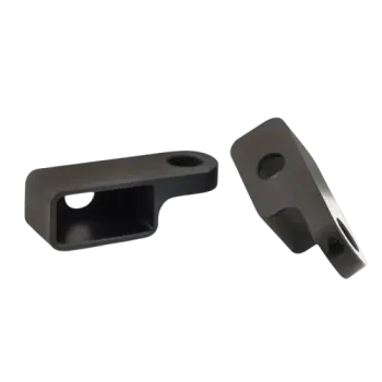 cafe 4 racer - winker clamp, 2 pcs., black 27-36 mm, pair -  CNC aluminum housing & brackets 