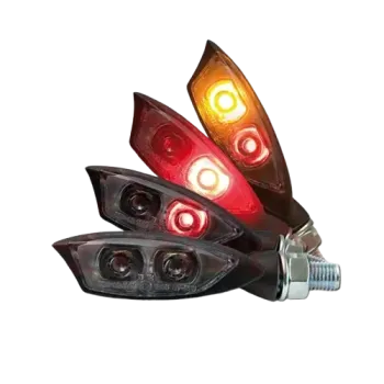 cafe 4 racer - HIGHSIDER ROCKET CLASSIC LED taillight/indicator, black - Highsider 2in1 and 3in1  4054783225910