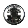 cafe 4 racer - "Hawk" LED hlavné svetlo 7 inch Čierna matná - HS MOTO Germany Predné svetlá s bočným úchytom 4251926902657