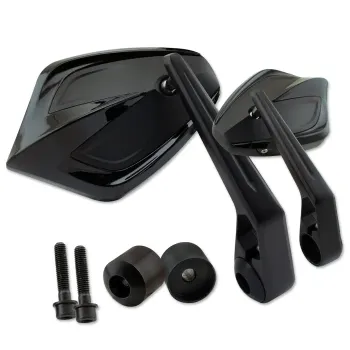 cafe 4 racer - BARRACUDA MIRRORS ADAPTER THREAD 10mm (pair) - BARRACUDA Accessories 753610854623