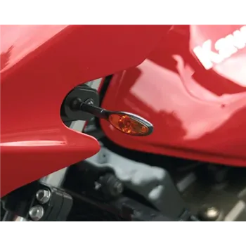 cafe 4 racer - Kellermann Smerovka Micro 1000 LED, čierna, žlté sklo - Kellermann Štandardné smerovky 4029265252005