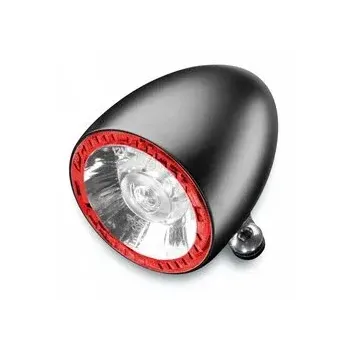 cafe 4 racer - SHIN YO priehľadné LED mini zadné svetlo, s držiakom ŠPZ, čierne puzdro - Shin Yo LED Zadné svetlá 4054783130412