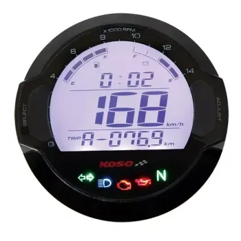cafe 4 racer - KOSO Digital Multifunction Cockpit MS-01 - Koso Digital speedometers 4054783616770
