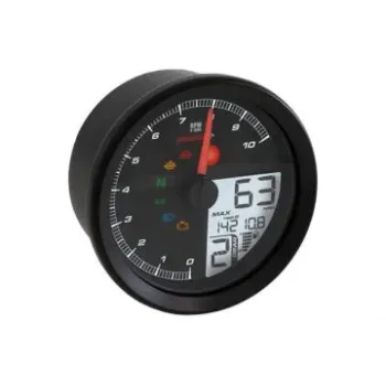 cafe 4 racer - Motogadget tachometr motoskop tiny speedster, leštěný - Motogadget Digitální rychloměry  4054783045907