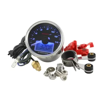 cafe 4 racer - DAYTONA VELONA2 digital speedometer, Ø 60mm, black housing, 260 km/h - Daytona Digital speedometers 4054783391622