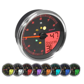 cafe 4 racer - Motogadget tachometr motoskop tiny speedster, leštěný - Motogadget Digitální rychloměry  4054783045907