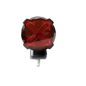 cafe 4 racer - Malibu LED taillight. Black. Smoke lens - MCS LED Rear lights 