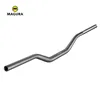 cafe 4 racer - MAGURA Kuželová rukojeť X-line stříbrná, MX2 - Magura Standardní řídítka 4055184028599
