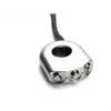 cafe 4 racer - CNC Machined Billet Aluminum Handlebar Mount Switch - POLISHED - MAX-INC  22mm & 7/8 inch 