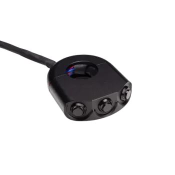 cafe 4 racer - Motogadget MO-Switch BASIC 3 push button RIGHT side Black 22mm 7/8" or 1" - Motogadget 22mm / 7/8 inch 4054783544554