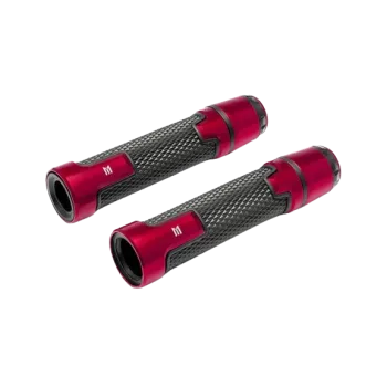 cafe 4 racer - BARRACUDA GRIPS RACING stříbrná - BARRACUDA 22 mm & 7/8 inch 753610855354