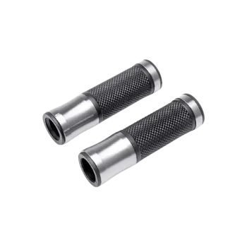 cafe 4 racer - BARRACUDA GRIPS RACING strieborné - BARRACUDA 22mm & 7/8 inch 753610855354