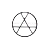 cafe 4 racer - 5.75" Anarchy Design CNC kryt svetla  - MAX-INC  Mriežky svetiel 