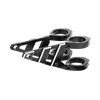 cafe 4 racer - MAX Stomp Black + Contrast CNC Machined Headlight Brackets - MAX-INC  Headlights brackets & holders 
