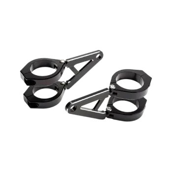 cafe 4 racer - SHIN YO aluminum lamp holder, filigree, polished - Shin Yo Headlights  brackets & holders   4054783028429