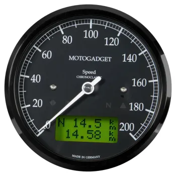 cafe 4 racer - Digitálny multifunkčný kokpit KOSO v štýle RX2N+ GP, ~20 000 ot./min. - Koso Digitálne rýchlomery 4260303010410