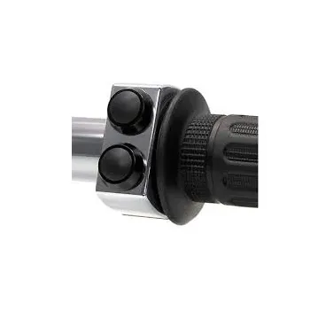 cafe 4 racer - Domino Electric Control switch ENGINE Start/Stop - Domino & Tommaselli 22mm & 7/8 inch 8033900032453