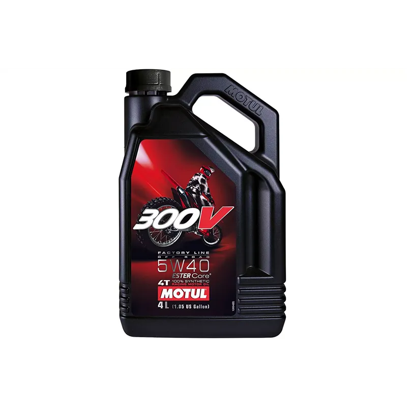 cafe 4 racer - MOTUL Engine oil 300V FACTORY LINE OFFROAD, 5W40, 4L - MOTUL 4T engine 3374650317472