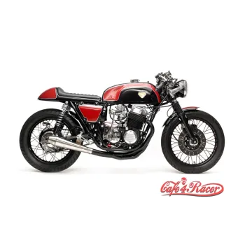 cafe 4 racer - Universal headlight brackets 35/39/41mm chrome - Cafe4Racer Headlights  brackets & holders   