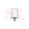 cafe 4 racer - SHIN YO handlebar weight for various KAWASAKI original handlebars, aluminium, silver - Shin Yo Bar Ends 4054783017690