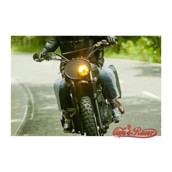 cafe 4 racer - Oval number plate - plastic ABS - Cafe4Racer Side numbers plates 