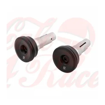 cafe 4 racer - SHIN YO CIRCULA-XS handlebar weights, black - Shin Yo Bar Ends 4054783632152