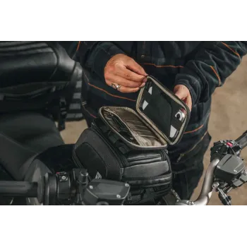 cafe 4 racer - Legend Gear smartphone bag LA11 for MOLLE system. Black. - SW-Motech Tank bags 4052572284667