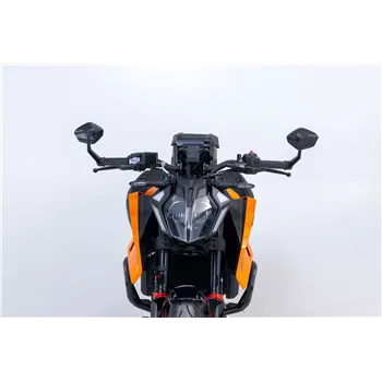 cafe 4 racer - Zrkadlá na konci riadítok 390 Duke, Monster 937, MT-03, Tuono 1100. - SW-Motech Zrkadlá do riadítok 4052572289242