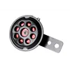 cafe 4 racer - 12-Volt Small Horn - Black / Red - Cafe4Racer Horn 