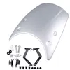cafe 4 racer - Headlight Fairing Plastic Silver For BMW R NINE T (14-18) - Cafe4Racer Headlight Fairing - Windshield 