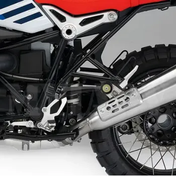 cafe 4 racer - BMW R9T držiak na výfuk nízky čierny - Cafe4Racer Výfuk 