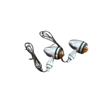 cafe 4 racer - ARROW MINI TURN SIGNAL, BLACK. SMOOTH - MCS Standard indicators 