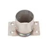 cafe 4 racer -  BMW K-Serie Air Intake Stainless straight  50mm outlet - Cafe4Racer Air filter adpaters & Intake 