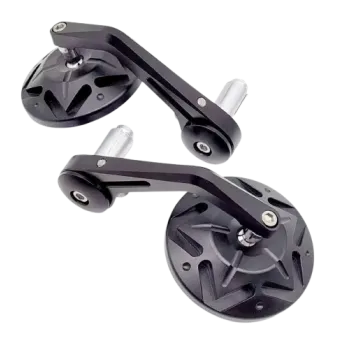 cafe 4 racer - CNC Handle Bar End Side Mirrors CR10 - Cafe4Racer Bar end mirrors 