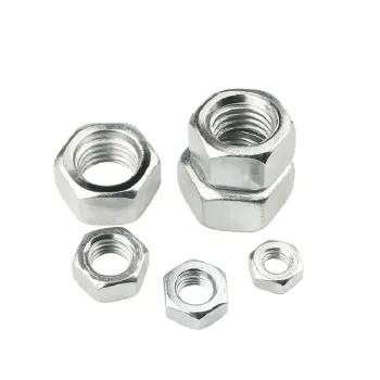 cafe 4 racer - Stainless Steel nut M6 10pcs with nylon inserts - Cafe4Racer Screw nuts sets pins orings 