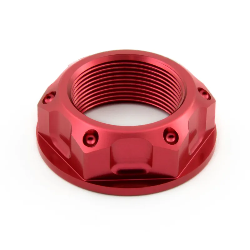 cafe 4 racer - Alu Stem NUT blue - Cafe4Racer Steam NUT 