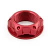 cafe 4 racer - Alu Stem NUT blue - Cafe4Racer Steam NUT 