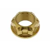 cafe 4 racer - Alu Matice krku řízení M28X1.00 mm zlatá - Cafe4Racer Matice krku řízení 