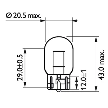 cafe 4 racer - Philips light bulb W21W - Philips Bulbs and Lamps  