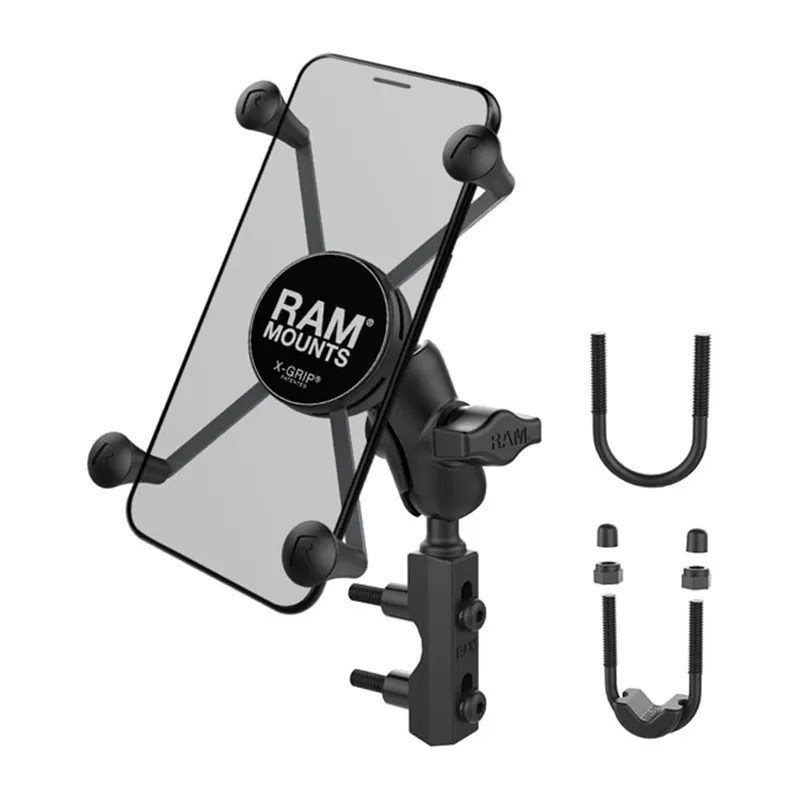 cafe 4 racer - RAM Mounts, X-Grip combo brake/clutch reservoir U-bolt mount - RAM Mounts Cell Phone accessories 