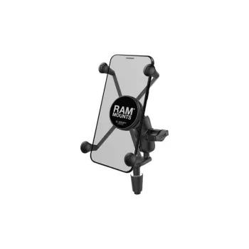 cafe 4 racer - RAM Mounts, X-Grip Phone mount w/fork stem base. Large phone - RAM Mounts Cell Phone accessories 