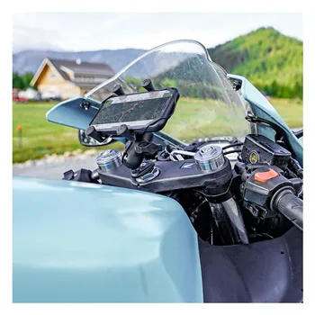 cafe 4 racer - RAM Mounts, X-Grip Phone mount w/fork stem base. Small phone - RAM Mounts Cell Phone accessories 