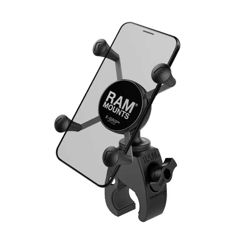 cafe 4 racer - RAM Mounts, Low Profile X-Grip with Tough-Claw™ Base. Small - RAM Mounts Cell Phone accessories 