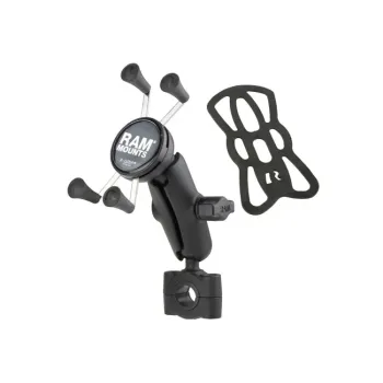cafe 4 racer - RAM Mounts, X-Grip Phone mount Torque rail base. Small phone - RAM Mounts Cell Phone accessories 