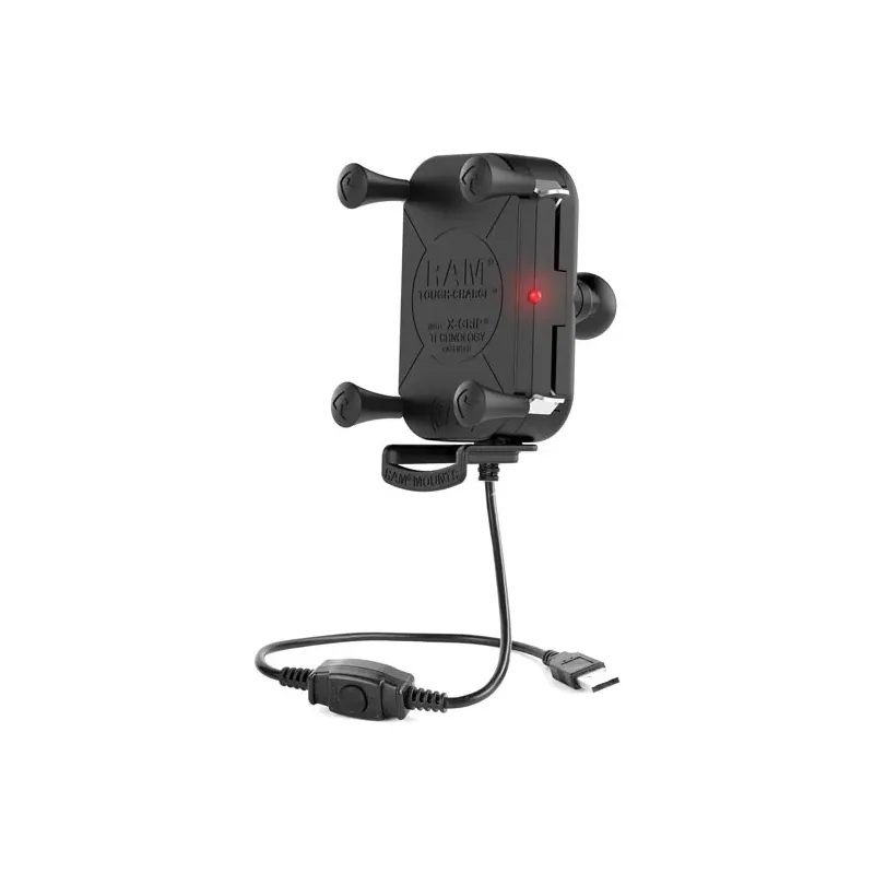 cafe 4 racer - RAM Mounts, Tough-Charge™ X-Grip® wireless charging holder - RAM Mounts Cell Phone accessories 
