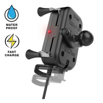 cafe 4 racer - Držiaky RAM, držiak na bezdrôtové nabíjanie Tough-Charge™ X-Grip® - RAM Mounts Příslušenství mobilního telefonu 