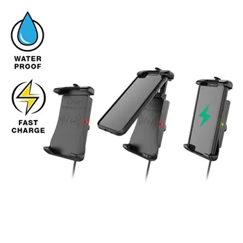 cafe 4 racer - RAM Mounts, Quick-Grip wireless charging holder - RAM Mounts Cell Phone accessories 