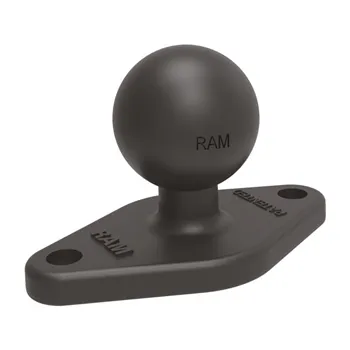 cafe 4 racer - RAM Mounts, Diamond mount base with 1" ball - RAM Mounts Cell Phone accessories 