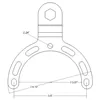 cafe 4 racer - RAM X-GRIP SMALL GAS TANK MOUNT B SIZE - RAM Mounts Cell Phone accessories 793442952739