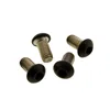 cafe 4 racer - Screws4Bikes RS.HD.2.swm Sada šroubů pro zadní kryt řemene matná černá – HD Softail 18-24 - Screw4bikes Šrouby & sety 